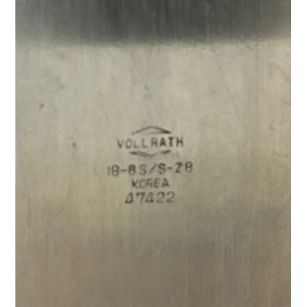 Vollrath good approximately